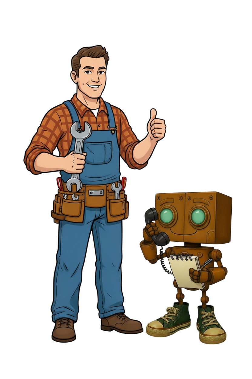 Handyman assistant illustration