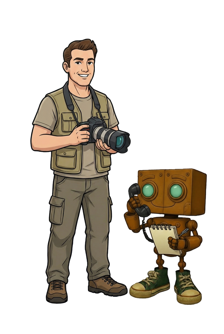 Photographer assistant illustration